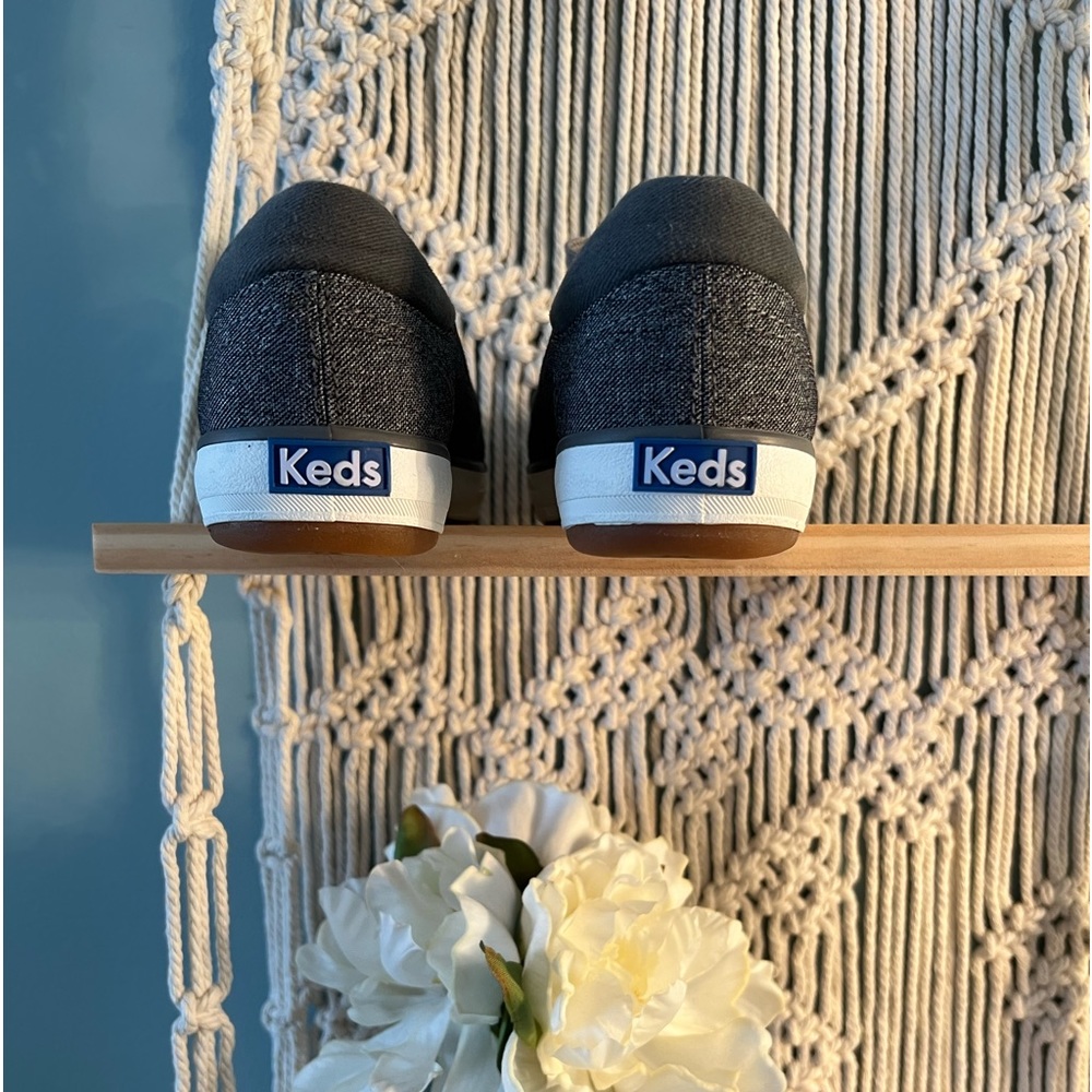Keds Women's Casual Navy Canvas Sneakers - Navy - Picture 11 of 12